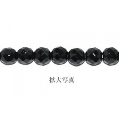 ブラックオニキス ラウンドカット 4mm （35cm）