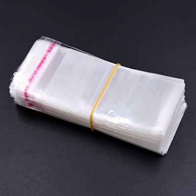OPP袋 透明テープ付き 4×10cm【約200枚】