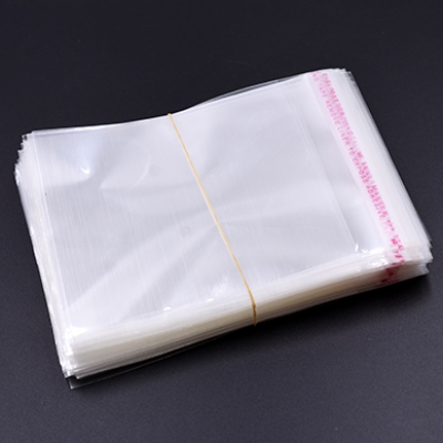 OPP袋 透明テープ付き 10×14cm【約100枚】