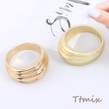 ファッションリング 指輪 デザインリングNo.16 幅約10mm【2ヶ】