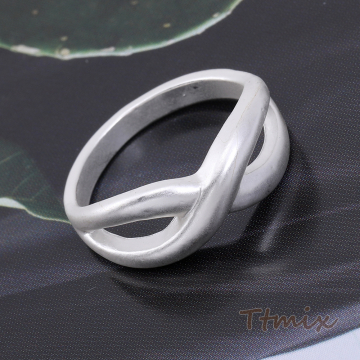 ファッションリング 指輪 デザインリングNo.18 幅約8mm【2ヶ】