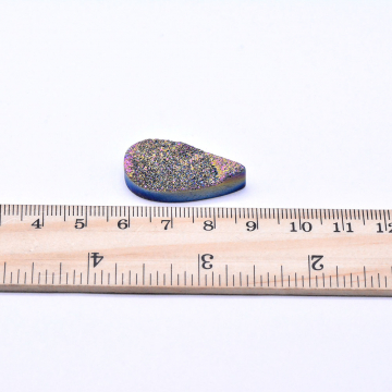 天然石パーツ ドゥルージーアゲート 雫型 （1ヶ）