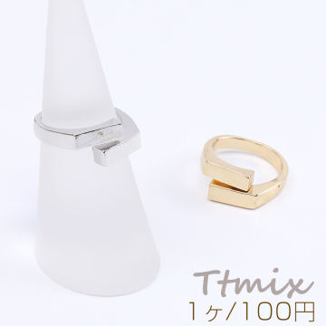 高品質デザインリング 指輪 幅約5mm（1ヶ）