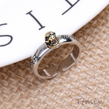 レディスリング 指輪 スカル 幅約4mm（1ヶ）