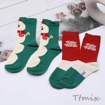 クリスマス靴下 ソックス ランダム発送（1セット）