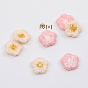 フラワーパーツ 梅の花 15×15mm（20ヶ）